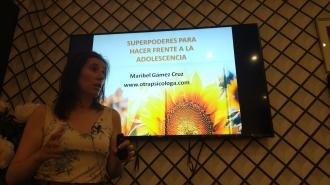 Maribel Gámez en la Malasmadres House