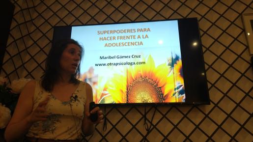 Maribel Gámez en la Malasmadres House